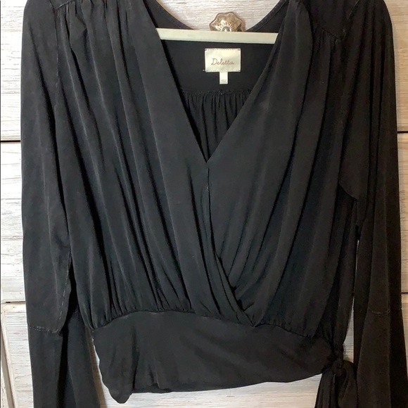 Anthropologie Wrap Top - Picture 2 of 3